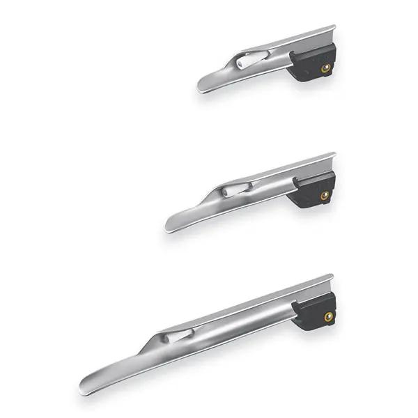 RESQ-Blade Steel Blade ECO LED - Edelstahl Einweg-Warmlichtspatel Macintosh/Miller