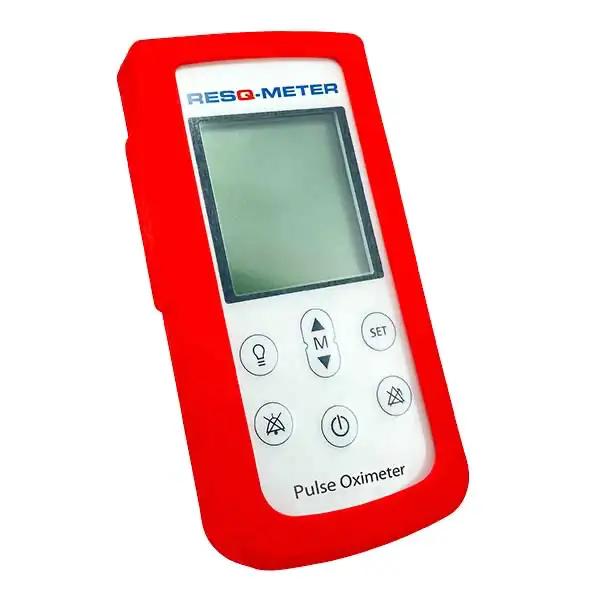 RESQ-Meter Pulsoximeter - Mit Fingersensor und Stoßschutzhülle