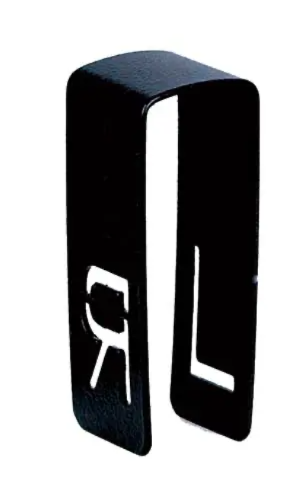 Röntgen-Metallklammer L/R  - Zur Markierung der Seite auf Röntgenaufnahmen