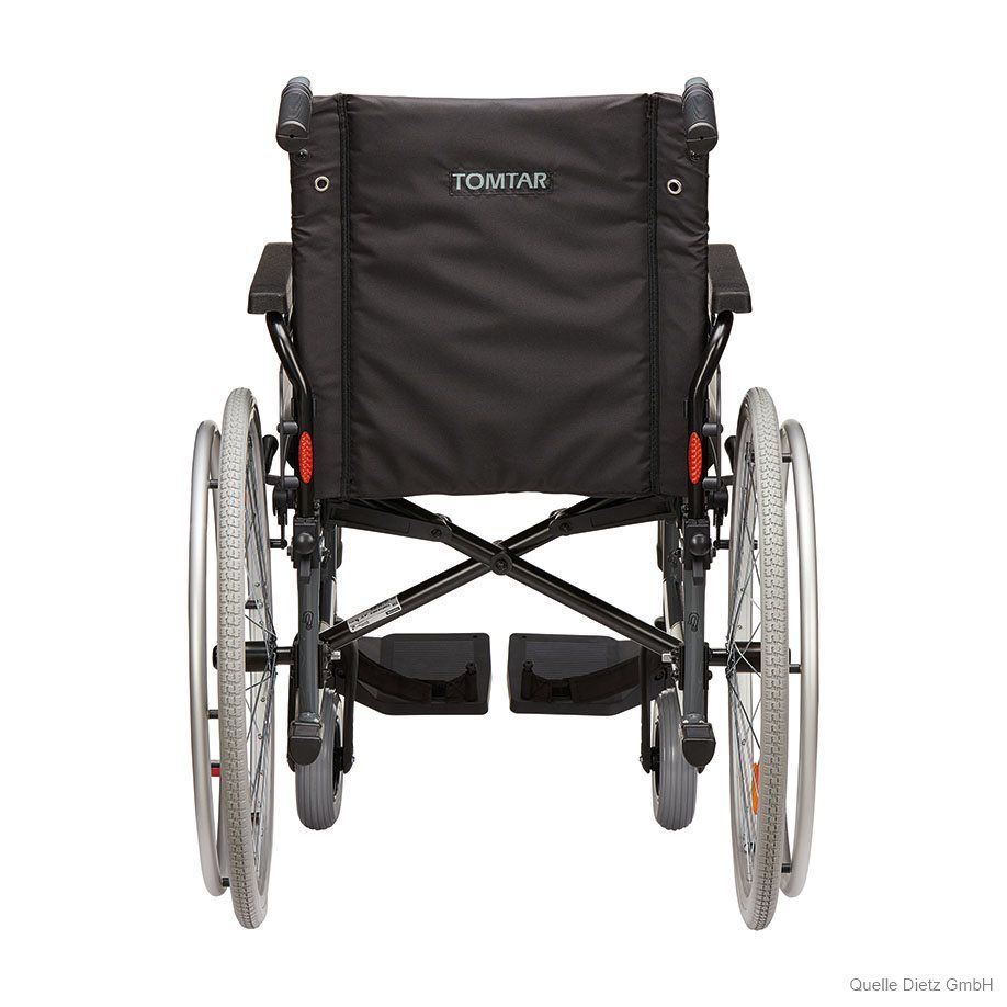 Rollstuhl TOMTAR MR-S - manueller Faltrollstuhl Standard, Sitzbreite 45 cm