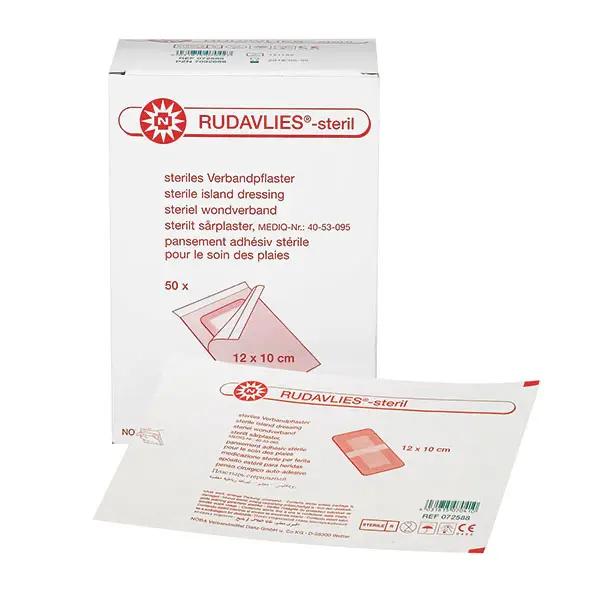 Rudavlies steril - Wundschnellverband aus elastischem Vliesstoff mit Polyacrylatkleber (SSB-fähig)