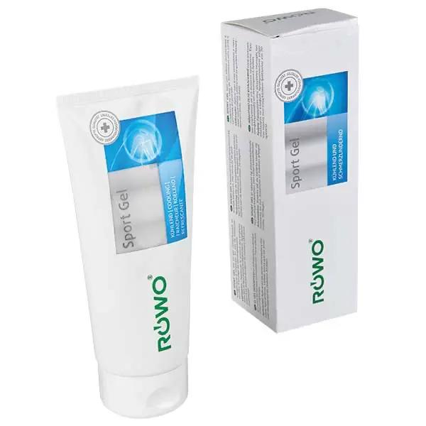 RÖWO - Sport Gel mit japanischem Minzöl, Arnika, Echinacea, schmerzlindernd, kühlend