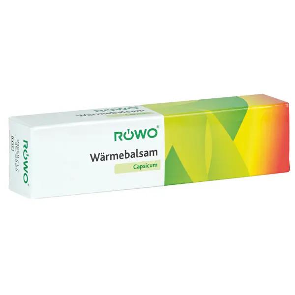 RÖWO - Wärmebalsam mit Capsicum, wärmt und entspannt, pflegt und schützt die Haut, 50 ml