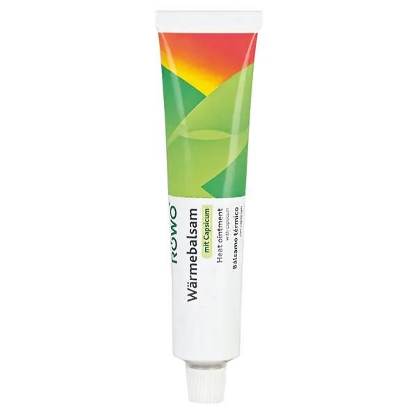 RÖWO - Wärmebalsam mit Capsicum, wärmt und entspannt, pflegt und schützt die Haut, 50 ml
