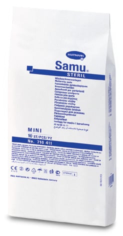 Samu sterile - Wöchnerinnen-Vorlagen, 6,5 x 22 cm, hochsaugfähig und hautfreundlich