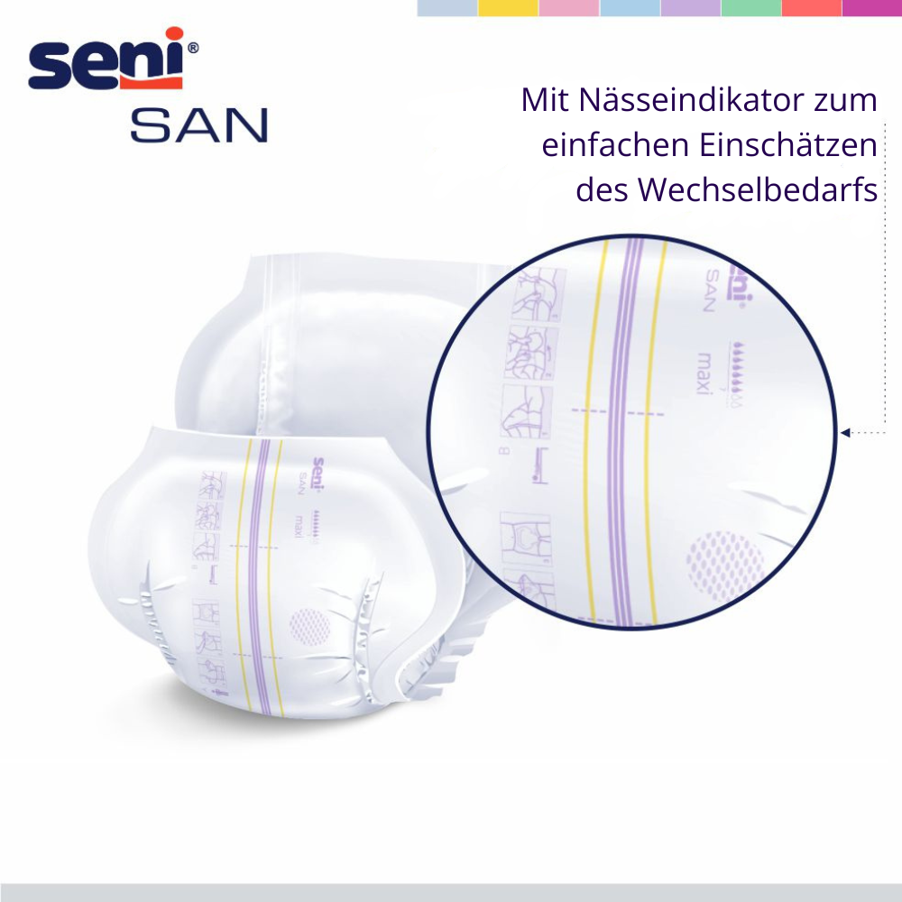 San Seni Maxi Inkontinenzvorlagen - für Damen und Herren, bei schwerer Inkontinenz