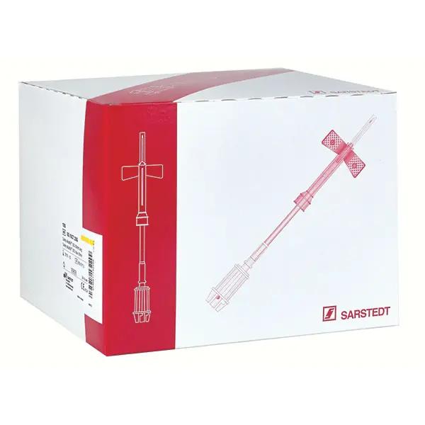 Sarstedt Safety-Multifly-Kanülen und Adapter - Individuell kombinierbar mit S-Monovette - 0,9 x 19 mm mit langem Schlauch 200 mm