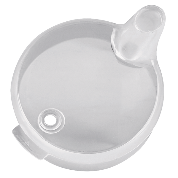 Schnabeltrinkbecher ohne Deckel - Aus Polypropylen, kochfest, milchig-transparent 