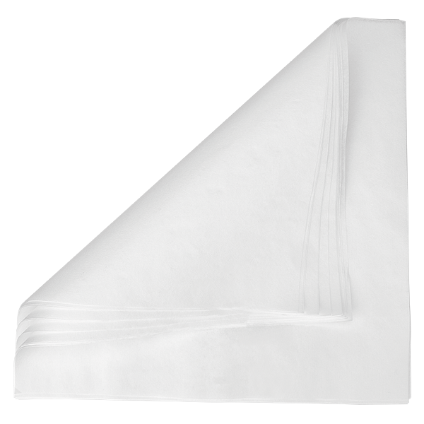 Semikrepp in Lagen - Einlagig / Flexibel / Stabil / 40x40cm