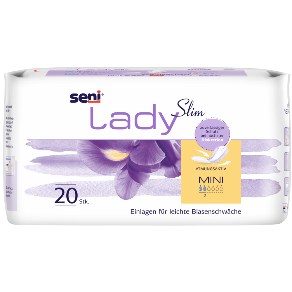 Seni Lady Slim Mini, 20 Stück - Inkontinenzeinlagen
