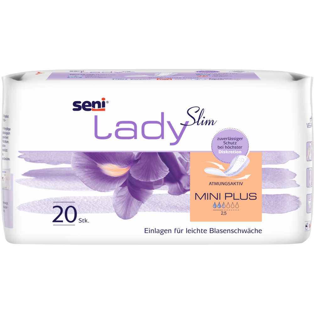 Seni Lady Slim Mini Plus,  20 Stück - Inkontinenzeinlage