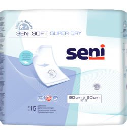 Seni Soft Super 90 x 60 cm - Krankenunterlagen mit Saugkörper 
