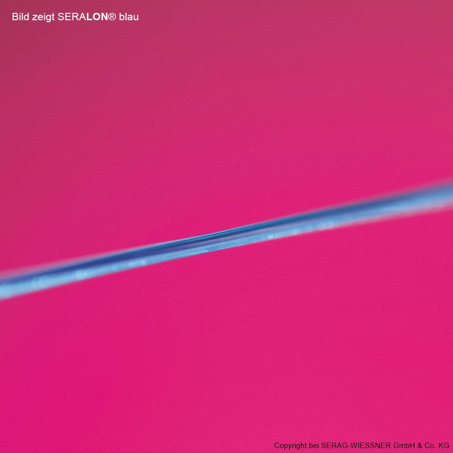 Seralon DSS24 - Blaues monofiles, nicht resorbierbares Nahtmaterial (SSB-fähig)