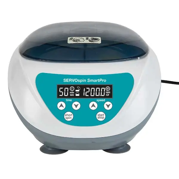 SERVOspin SMARTpro Mikro-Hämatokrit Zentrifuge mit Wechselrotoren für Micro Gefäße