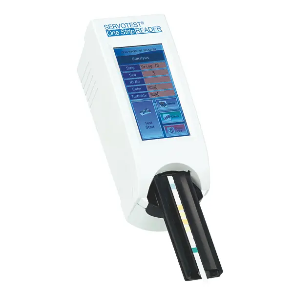Servotest One Strip Reader - Tragbares Einstreifengerät für Servotest Teststreifen