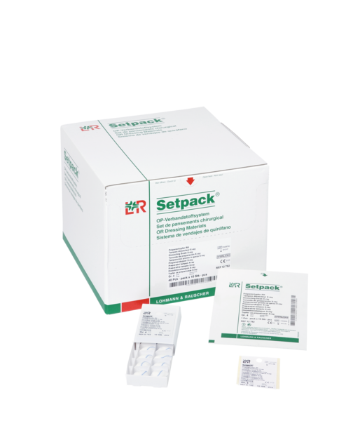 Setpack Präpariertupfer - 40 x 10 Stück steril mit Röntgenkontrastfaden (SSB-fähig)