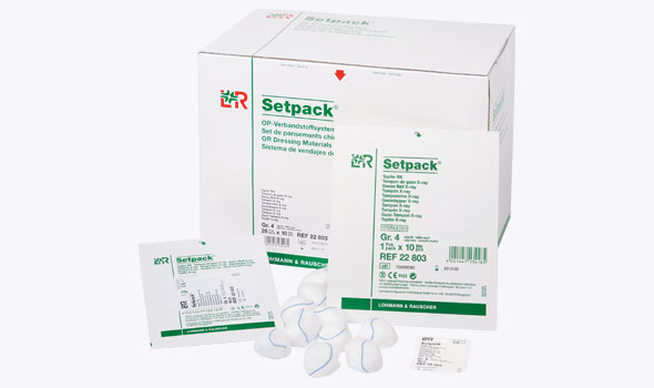 Setpack Tupfer RK - sterile Mulltupfer für den direkten Einsatz im OP (SSB-fähig)
