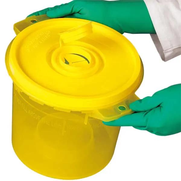 Sicherheitscontainer für Spritzen und Kanülen - Verschiedene Größen / Durchstichfest 