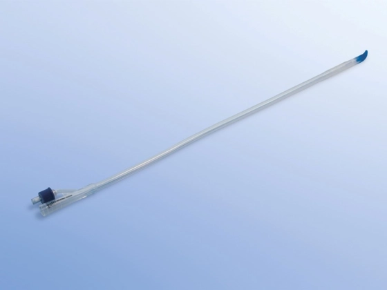 Silikon-Ballon-Katheter, Typ Tiemann - Länge 41 cm, Ballonkapazität 5-10 ml, 10 Stück