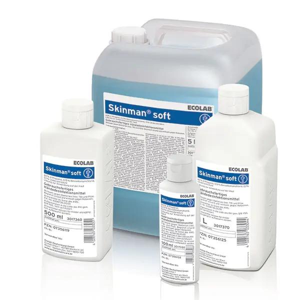 Skinman Soft - Hygienische und chirurgische Händedesinfektion.