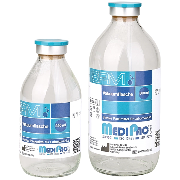 SMP Vakuumflasche 500 ml - -kein Medizinprodukt, ohne CE-Kennzeichnung (SSB-fähig)