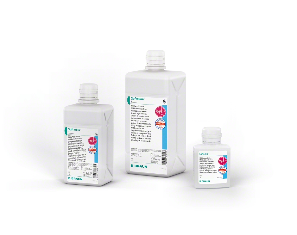 Softaskin Waschlotion für empfindliche Haut - pH-hautneutral, allergenfrei, parabenfrei