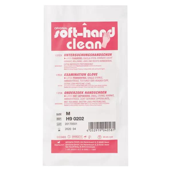 Soft-Hand Clean - Einzeln steril verpackte, puderfreie Untersuchungshandschuhe