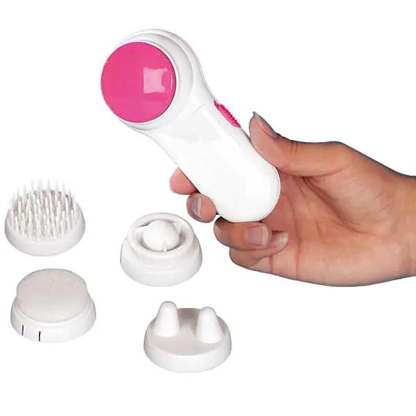 Spezial-Massagegerät zur Nervenstimulation - Mit 4 verschiedenen Massageaufsätzen
