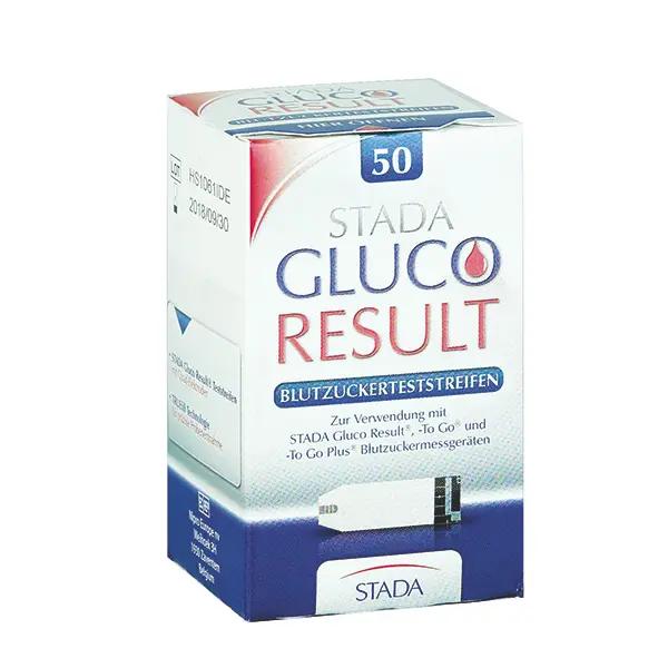 Stada Gluco Result Blutzuckerteststreifen - Für Stada Gluco Result Blutzuckermessgeräte