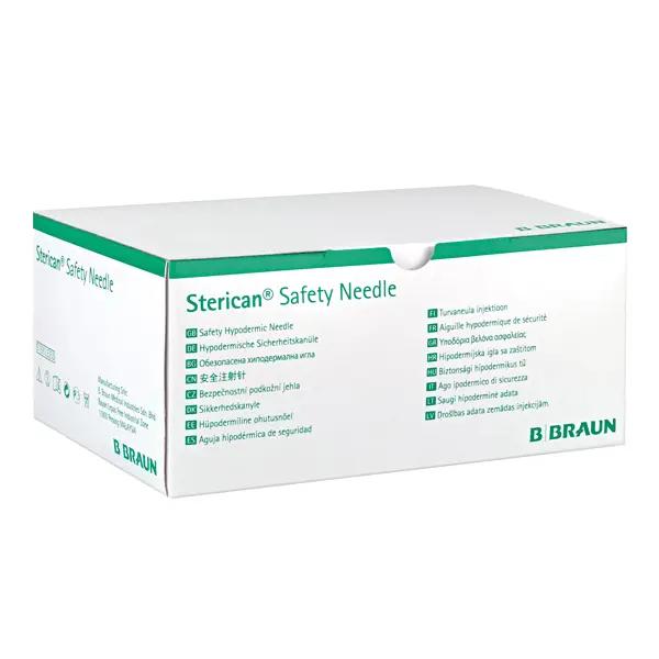 Sterican Safety - Einmalkanülen mit Sicherheitsmechanismus, Kanülen-Schutzschild lang