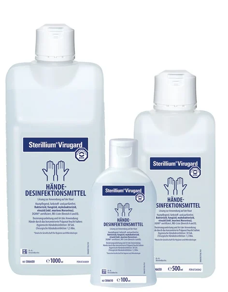 Sterillium Virugard - Händedesinfektionsmittel farbstoff- und parfümfrei