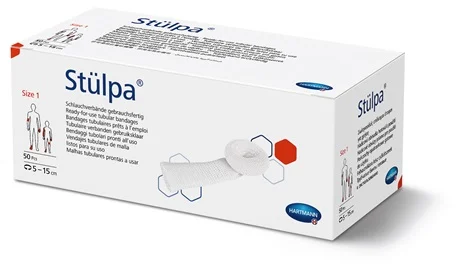 Stülpa Schlauchverbände - Fertigverbände, querdehnbar, Viskose 70%, Baumwolle 30% (SSB-fähig)