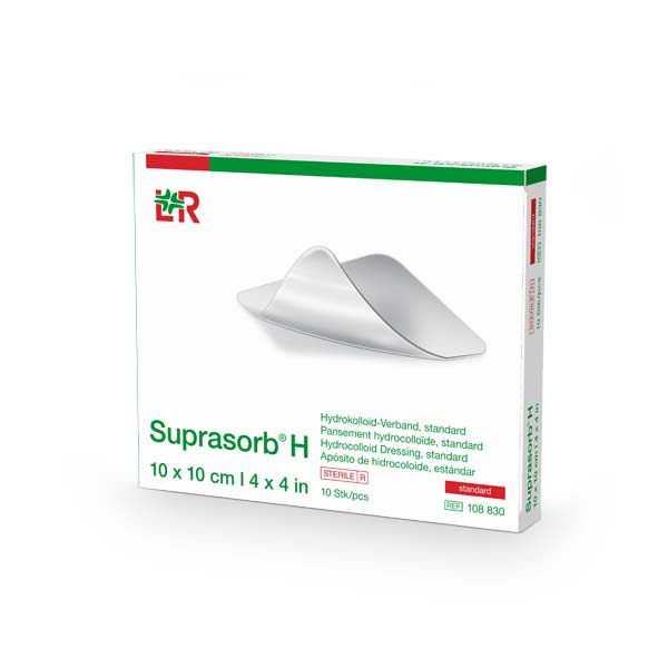 Suprasorb H Hydrokolloid Verband - Hypoallergen, Tragbar bis 7 Tage, versch. Größen (SSB-fähig)