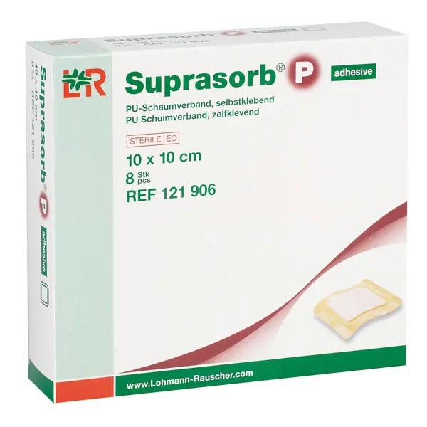 Suprasorb P - Steriler PU-Schaumverband, Bakterien- und flüssigkeitsabweisend (SSB-fähig)