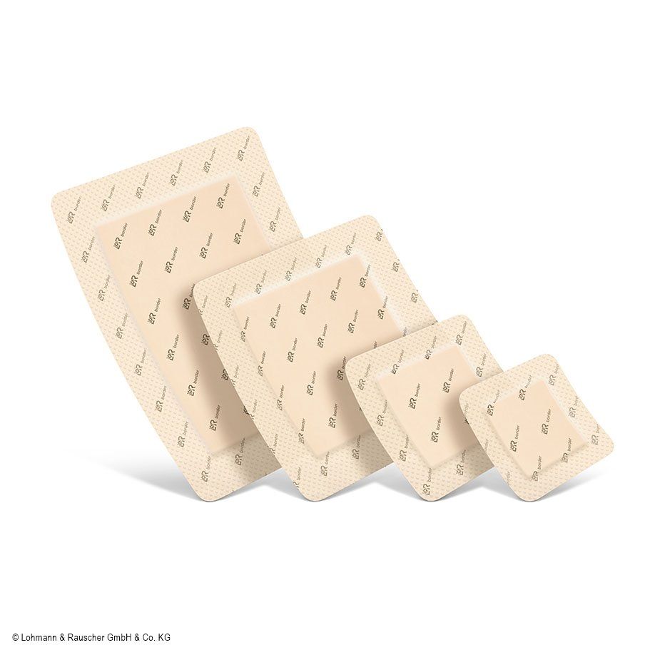 Suprasorb P sensitive border lite - Silikon-Schaumverband mit Kleberand (SSB-fähig)