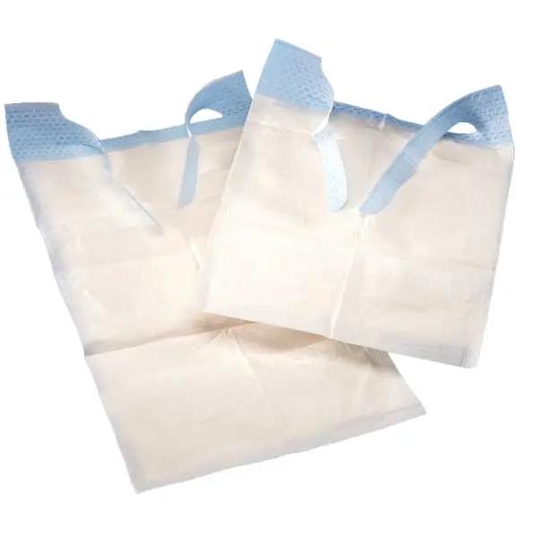 Tena BIB Patienten-Schutzserviette mit Auffangtasche und Fixierbändern