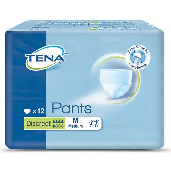 Tena Pants Discreet - Einweg-Slip und Einlage in Einem, tragbar wie normale Unterwäsche