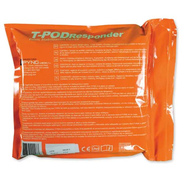 T-Pod Responder Beckenschlingen weiß/orange - Zur Stabilisierung von Beckenfrakturen