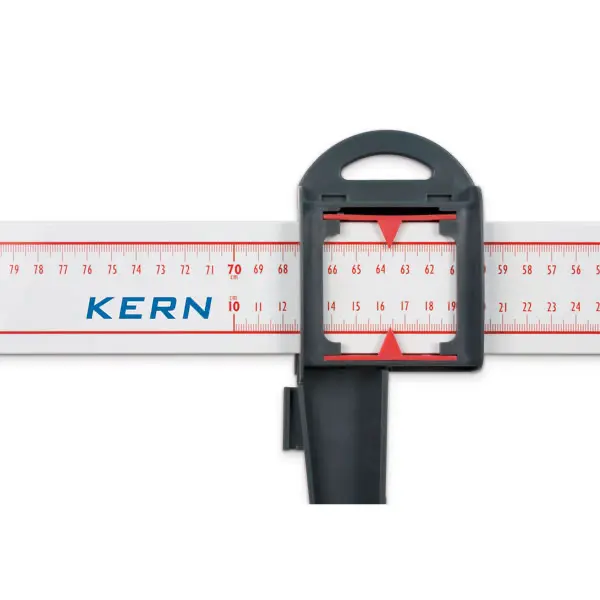 Tragbarer mechanischer Größenmessstab MSB80 - Für Babys bis max. 80 cm Körpergröße
