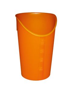 Trinkbecher mit Nasenausschnitt orange 200 ml - spülmaschinenfest und stapelbar