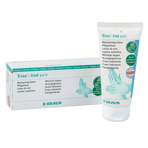 Trixo-lind pure - Parfümfreie Pflege für strapazierte und empfindliche Haut - 500 ml Spenderflasche