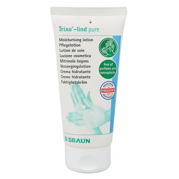 Trixo-lind pure - Parfümfreie Pflege für strapazierte und empfindliche Haut - 500 ml Spenderflasche