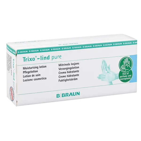 Trixo-lind pure - Parfümfreie Pflege für strapazierte und empfindliche Haut - 500 ml Spenderflasche