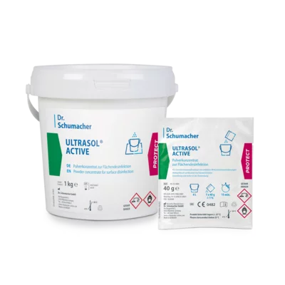 ULTRASOL active Flächendesinfektion - Pulverkonzentrat für die professionelle Nutzung
