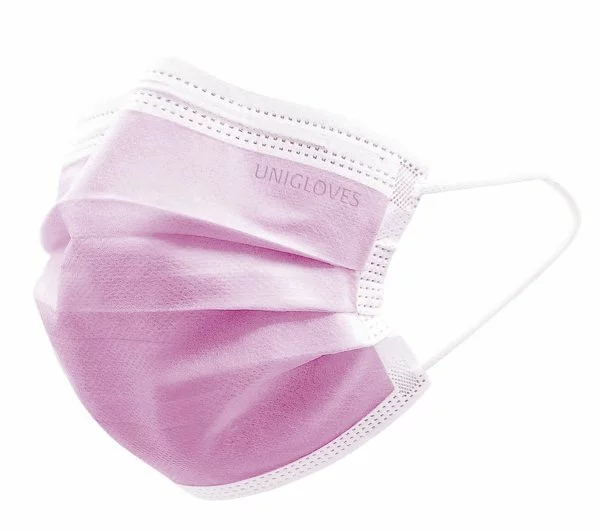 Unigloves Profil plus Mundschutz  - latexfrei mit Ohrschlaufen, EN14683, TYP - II R