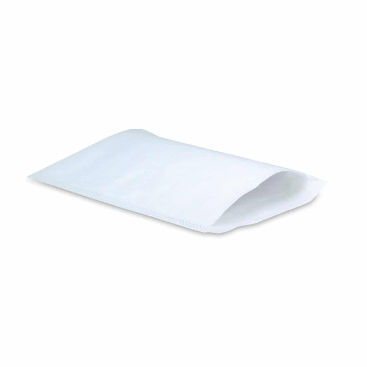 Unisan DeLuxe Waschhandschuhe - Mit großer Eingrifflasche, Aus Molton, Weiß, 15,5 x 23 Cm 