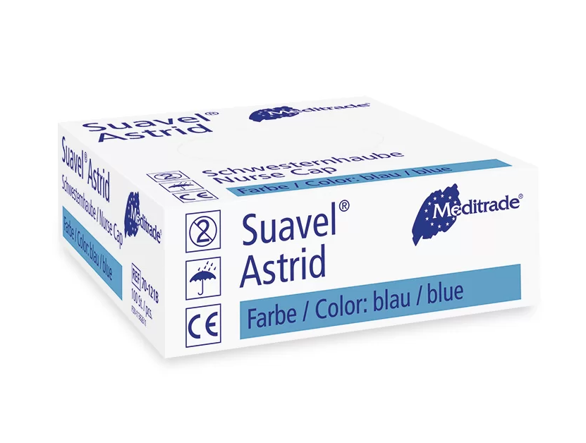 Universelle Baretthaube "Suavel Astrid" - Unsteril, Atmungsaktiv, 100 Stück 