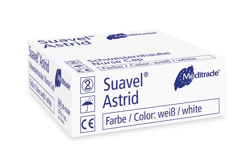 Universelle Baretthaube "Suavel Astrid" - Unsteril, Atmungsaktiv, 100 Stück 