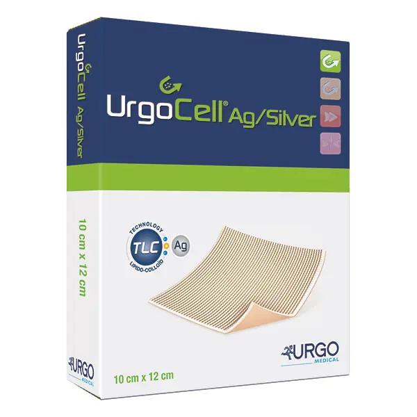 Urgo Cell Silver - Nicht haftende Polyurethan-Schaumstoffkompresse mit TLC-Ag  10 x 12 cm