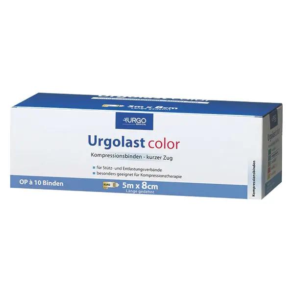 Urgolast Color/Color Mix - Dauerelastische Binden mit kurzem Zug, 80% Dehnbarkeit (SSB-fähig)
